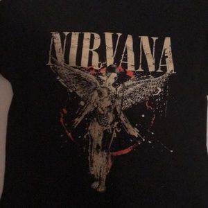 Nirvana graphic t shirt